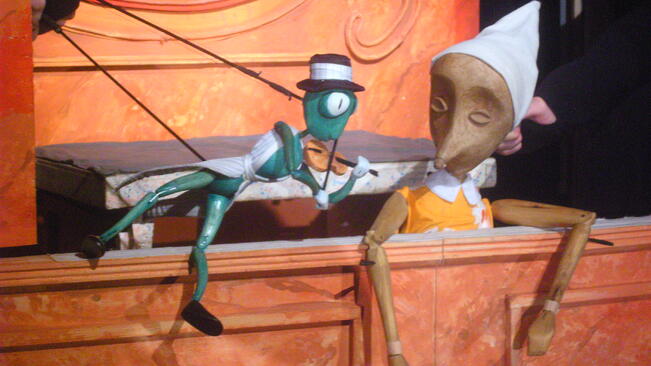 Пинокио гостува на Куклен театър ВЕСЕЛ