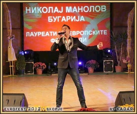 Николай Манолов - младата надежда на родната поп музика