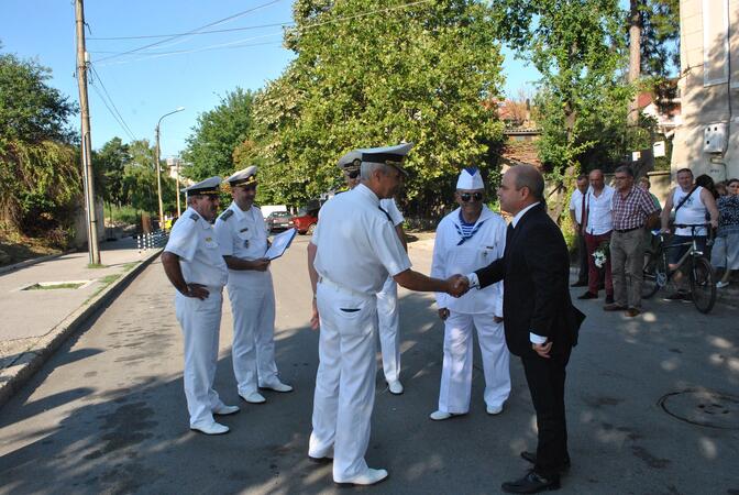 В Русе отбелязаха 136 години Военноморски сили в България + СНИМКИ
