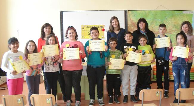 Лясковските начални училища излъчиха състезатели за Spelling Bee