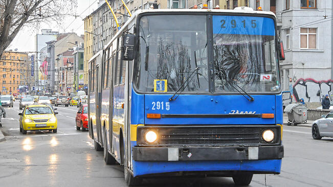 График на демонтажа на тролейбусната мрежа в старата столица