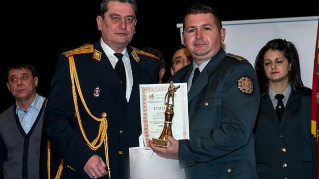 Великотърновски огнеборец е с награда "Пожарникар на годината”