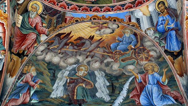 На Илинден свети Илия гони ламята от реколтата