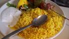 Афгански агнешки кебап с ориз с шафран