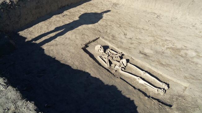 Тракийски некропол откриха в Мартен
