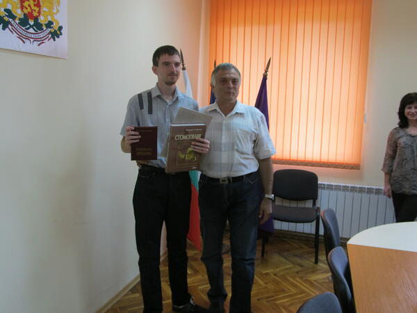 "Национална диплома" за Момчил Сулов, една от 24-те в страната