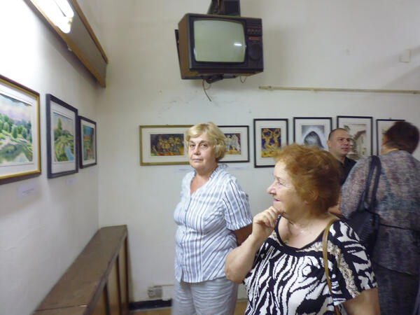 Димитър Спасов откри изложба в Червен бряг