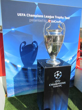 Купата на  UEFA Champions League е в Търново