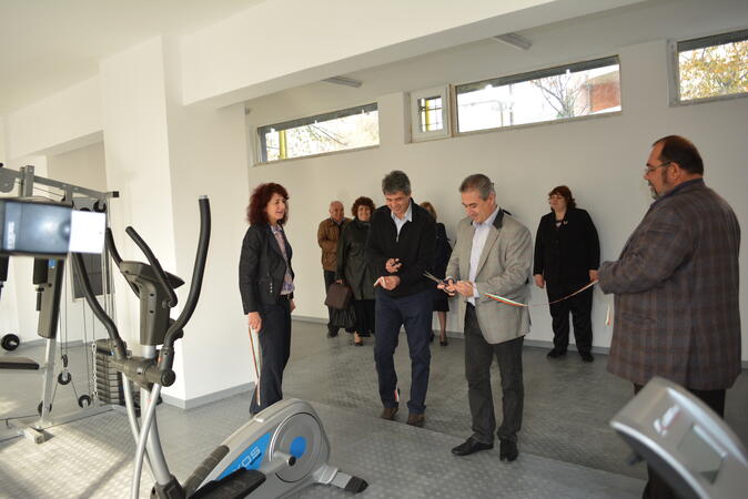 ПГСАГ се сдоби с фитнес