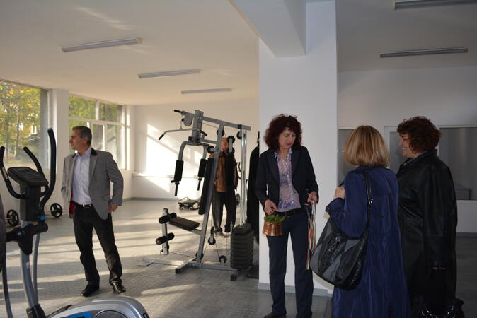 ПГСАГ се сдоби с фитнес