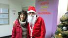 Дядо Коледа посрещна днес гражданите в Общината