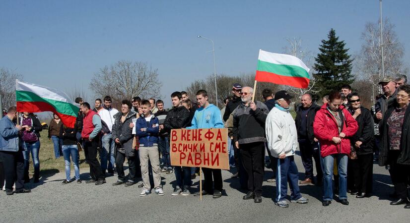 Русенци пак блокираха входа на града