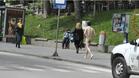 Мъж се разходи гол във центъра на Велико Търново