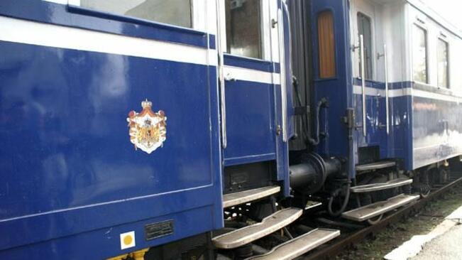 Кралски влак спира в Русе