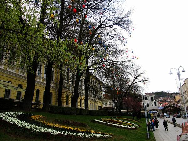 Великденската украса на Велико Търново