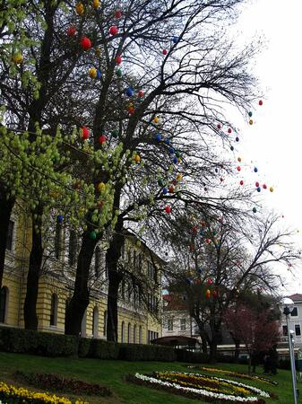 Великденската украса на Велико Търново