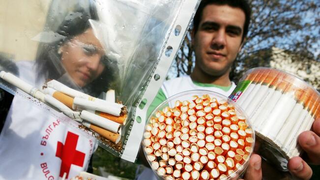 Разкрити нелегални дистрибуции на цигари