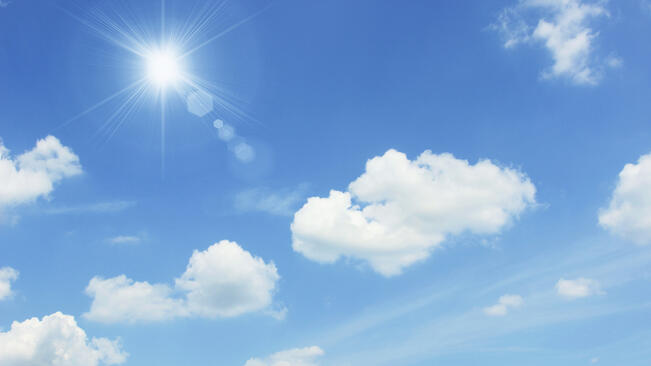 Лятно слънце грее днес!