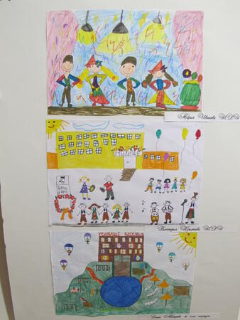 Изложба на ученици от ОУ "Бачо Киро"