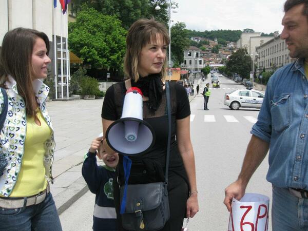 Протест в Търново срещу Проектозакона за детето