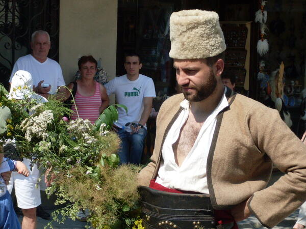 Новото съкровище на България показаха на Самоводската чаршия