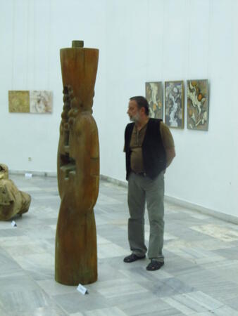 Пленерът по дървопластика и рисунка завърши с изложба
