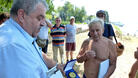 80-годишен преплува 21 км по река Дунав