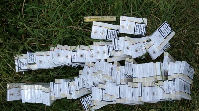 Около 1500 кутии контрабандни цигари задържаха в Русе