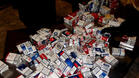 580 кутии цигари без бандерол са открити в багажа на пътници 
