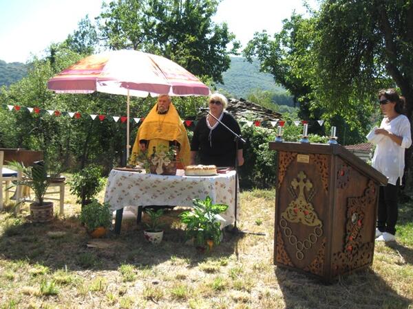 Първа копка на нов храм 