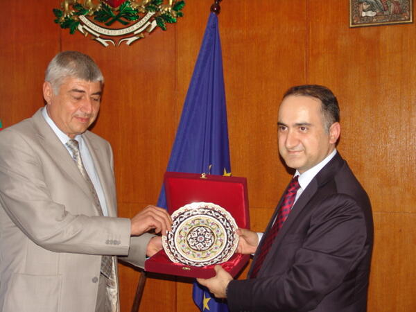 Новият консул на Турция посети Велико Търново