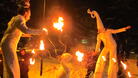 Огнена фиеста закри първия Фестивал на ледените скулптури
