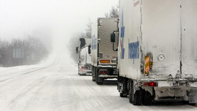 Пътищата са проходими в зимна обстановка