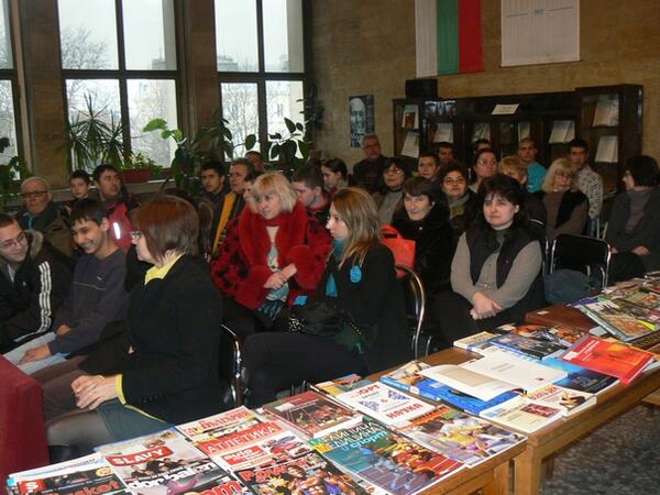 "Дунав 8806" бе гост на Русенската библиотека