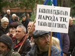Реституция на пенсионерския труд, искат протестиращи