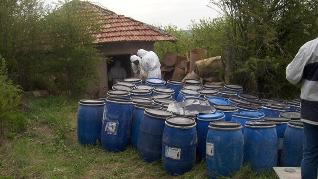 Отърваха се от опасните пестициди в община Русе