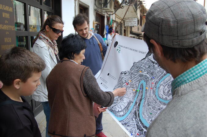 Преобразяват любими градски пространства във Велико Търново
