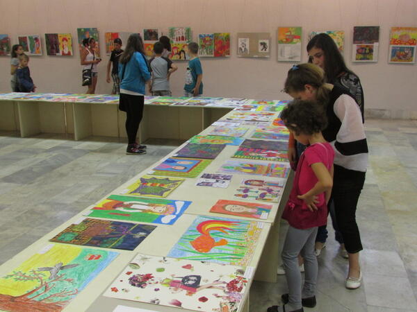 Деца-художници в Градската галерия