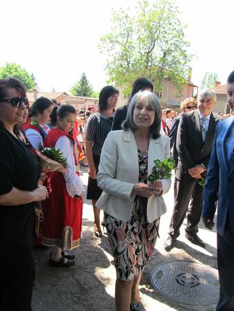 М. Попова бе почетен гост днес в Павликени