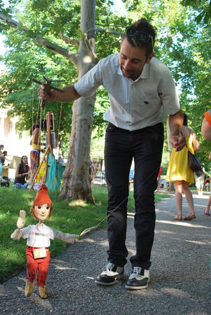 Гео Калев: "Чрез куклите си достигам до общуване с хората, което иначе не бих могъл да осъществя"